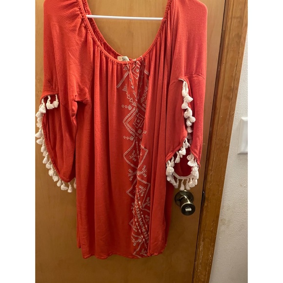 Kori Dresses & Skirts - Kori Women’s Peach Mini Dress 1XL